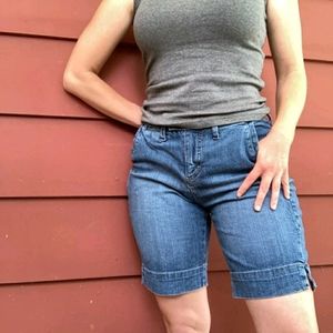 Lee Bermuda Jean Shorts